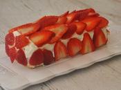 Roulade mascarpone fragole