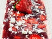 Semifreddo alle fragole Strawberry frozen cake