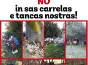 Parte campagna Fronte Indipendentista Unidu territorio Sassari sulle discariche abusive