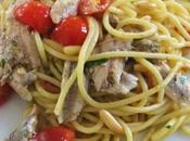 Spaghetti alici forno