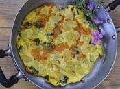 frittata patate malva