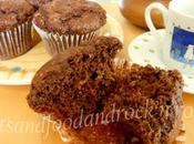 Muffin doppio cioccolato avocado