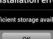 Come liberare spazio Android risolvere problema memoria insufficiente
