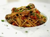 Spaghetti alle lumachine mare, maruzzelle, finocchietto selvatico