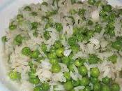 Risotto ricco piselli freschi