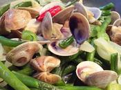 Padellata fagiolini vongole