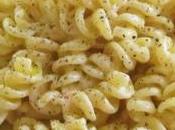 Fusilli ricotta, olio pepe