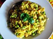 Cous cous zucca, ceci piselli