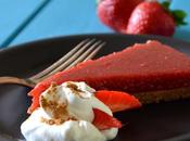 Torta fredda fragole, merenda dell'ammmòre!