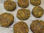 Polpette cous cous, patate spinaci