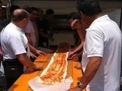 Nuovo record pizza lunga mondo! Campania…