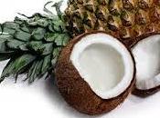 Insalata cavolo cappuccio, cocco ananas