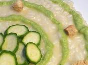 Risotto all'olio, zucchine Parmigiano Reggiano