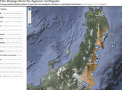 Mappa interattiva danni causati terremoto giapponese