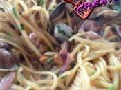spaghetti vongole fasolari calamari