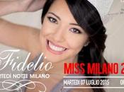 Miss Italia elegge Milano 2015 Fidelio Fashion