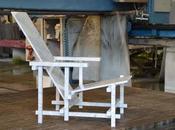 DESIGN: sedia Guerrit Rietveld diventa marmo