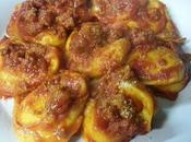 Tortellaci patate stracchino ragù salsiccia.