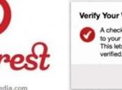 Come verificare sito Pinterest.