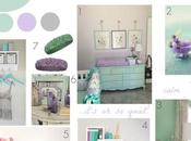 moodboard wednesday Mint Lavender inspired