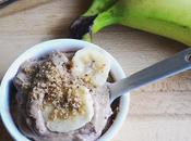 Gelato banana cioccolato pronto minuti