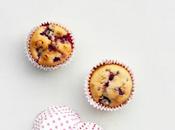 Muffin alle more farina ceci Blackberry muffin with chickpea flour