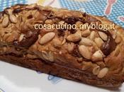 Plumcake nutella, mandorle nocciole