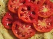 Schiacciata melanzane, prosciutto mozzarella