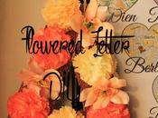 DIY: Lettera decorata fiori