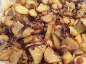 Patate forno cipolle bionde rosse