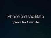 Codice accesso iPhone iPad dimenticato