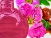 Maschera antirughe all'olio rosa mosqueta