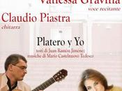 PLATERO Vanessa Gravina, voce recitante Claudio Piastra, chitarra