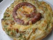 Torta rustica broccoli salsiccia
