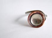 Argento rame anello