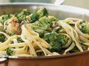 Linguine broccoli pancetta