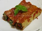 Cannelloni ricotta, spinaci pomodoro