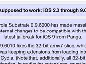 Jailbreak 9.x.x Saurik aggiorna Cydia Substrate Installer [Vers. 0.9.6011, Vers. 1.1.24]