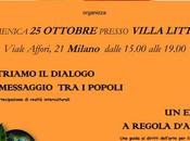 Nutriamo dialogo, Messaggio popoli, domenica ottobre Villa Litta Affori