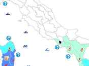 Allerta meteo, criticità arancione Calabria