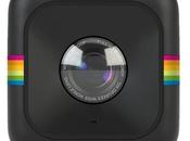 Firmata Polaroid, videocamera digitale elevata cubo