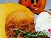 Fusilli integrali stracchino, zucca rosmarino