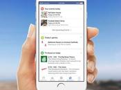 Facebook, ecco notifiche Mobile stile Cards