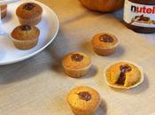 Muffin alla Zucca cuore Nutella