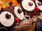 dolcetti Halloween: Muffin forma gufo.