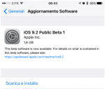 Come installare beta versione pubblica comodamente dispositivo