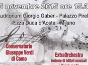 MILANO: Rassegna Musicale RAGAZZI CONCERTO Auditorium Giorgio Gaber Palazzo Pirelli