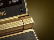 Anteprima Samsung Galaxy Golden gamma design conchiglia