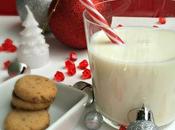 Latte Biscotti Babbo Natale Milk cookies Santa