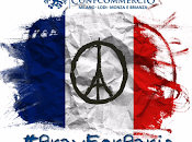 Confcommercio Milano: locandina Parigi "#PrayForParis"